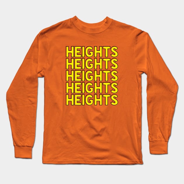 Heights Long Sleeve T-Shirt by CafeConCawfee